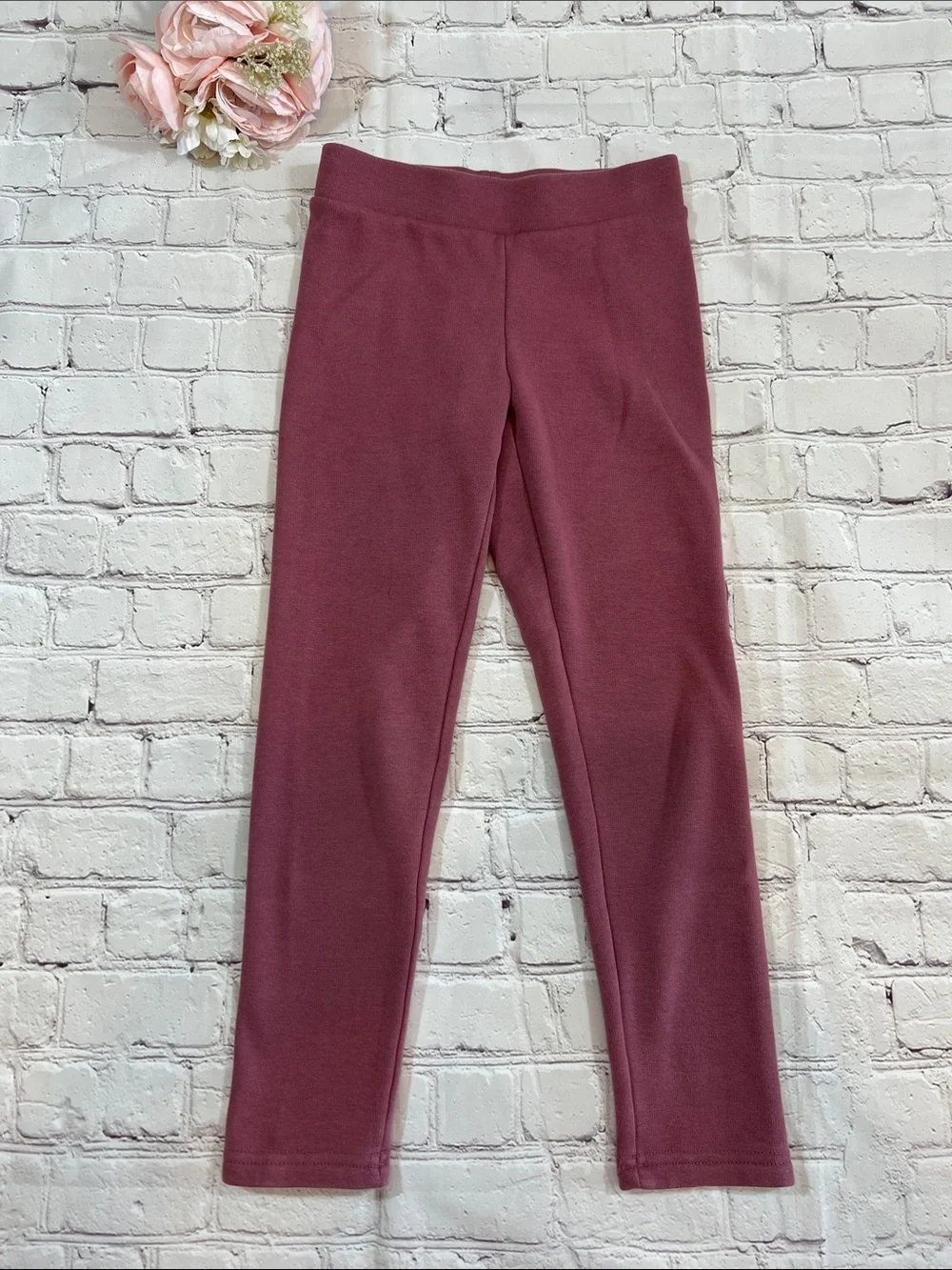 🌸 Old Navy Mauve Cozy-Lined Leggings